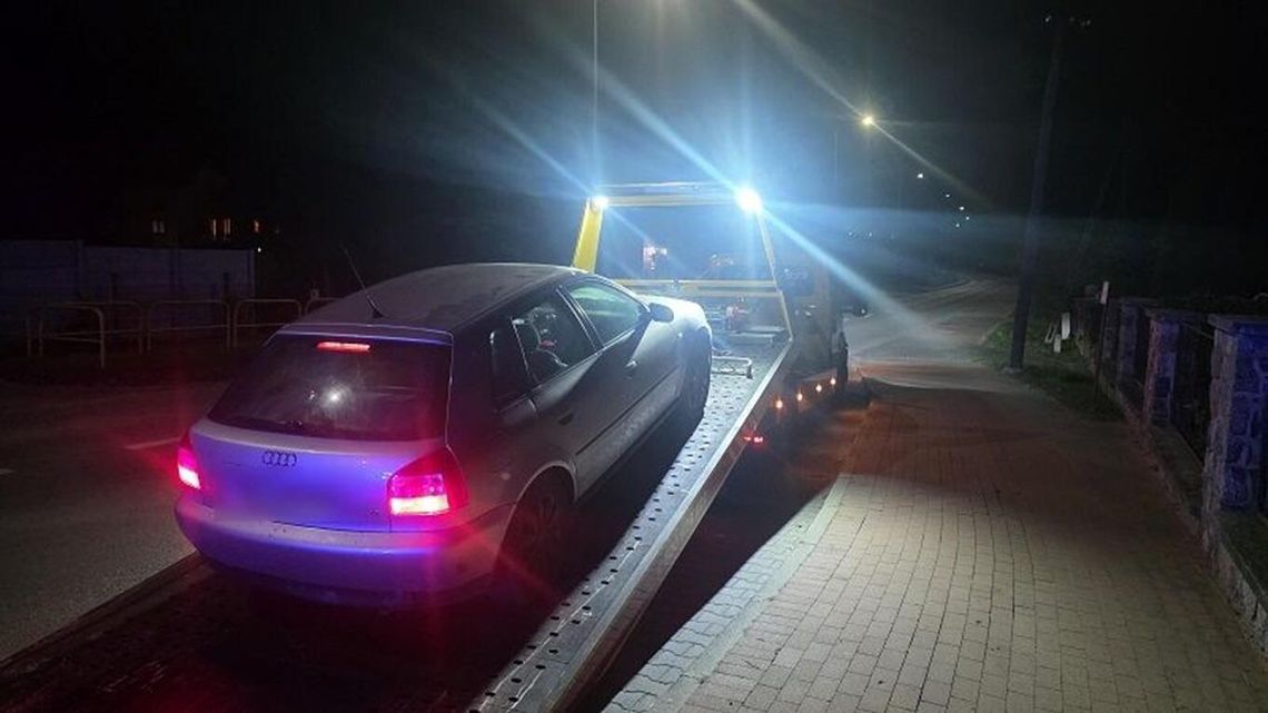 Trzeci sądowy zakaz i narkotyki w organizmie. 43-latek zatrzymany za kierownicą Audi