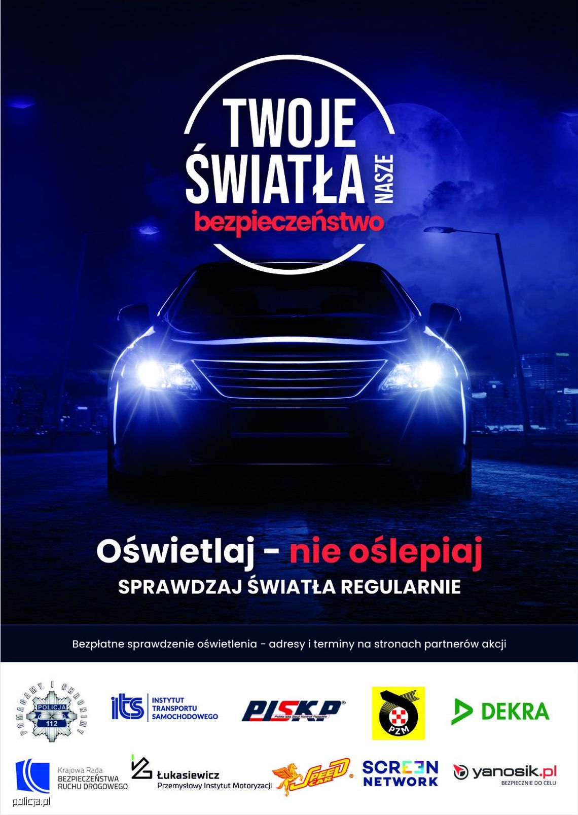 Twoje światła – nasze bezpieczeństwo