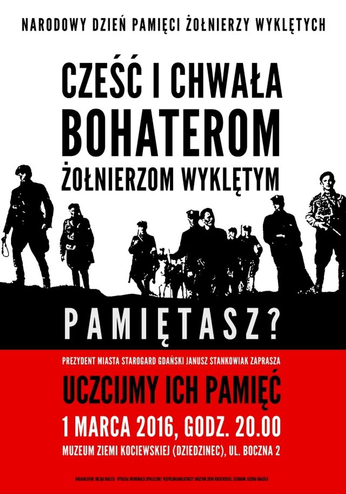 Uczczą pamięć Żołnierzy Wyklętych - przyjdź na spotkanie!