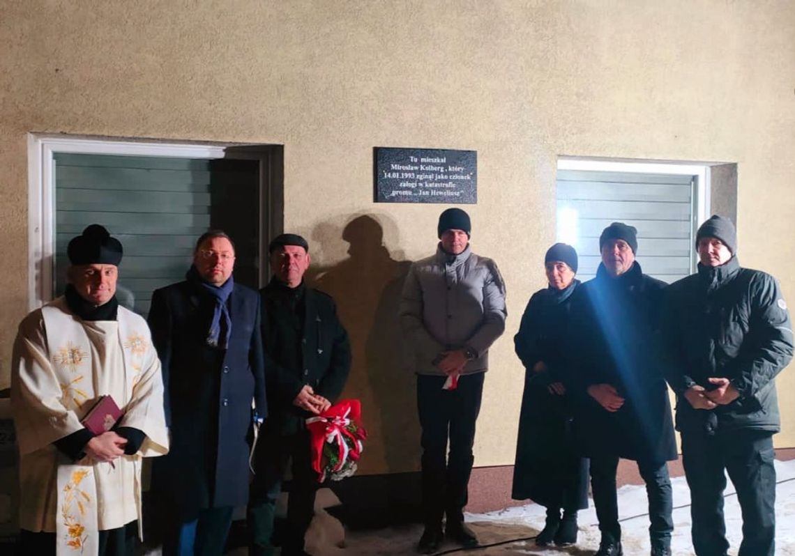 Upamiętnili członka załogi ,,Heweliusza"