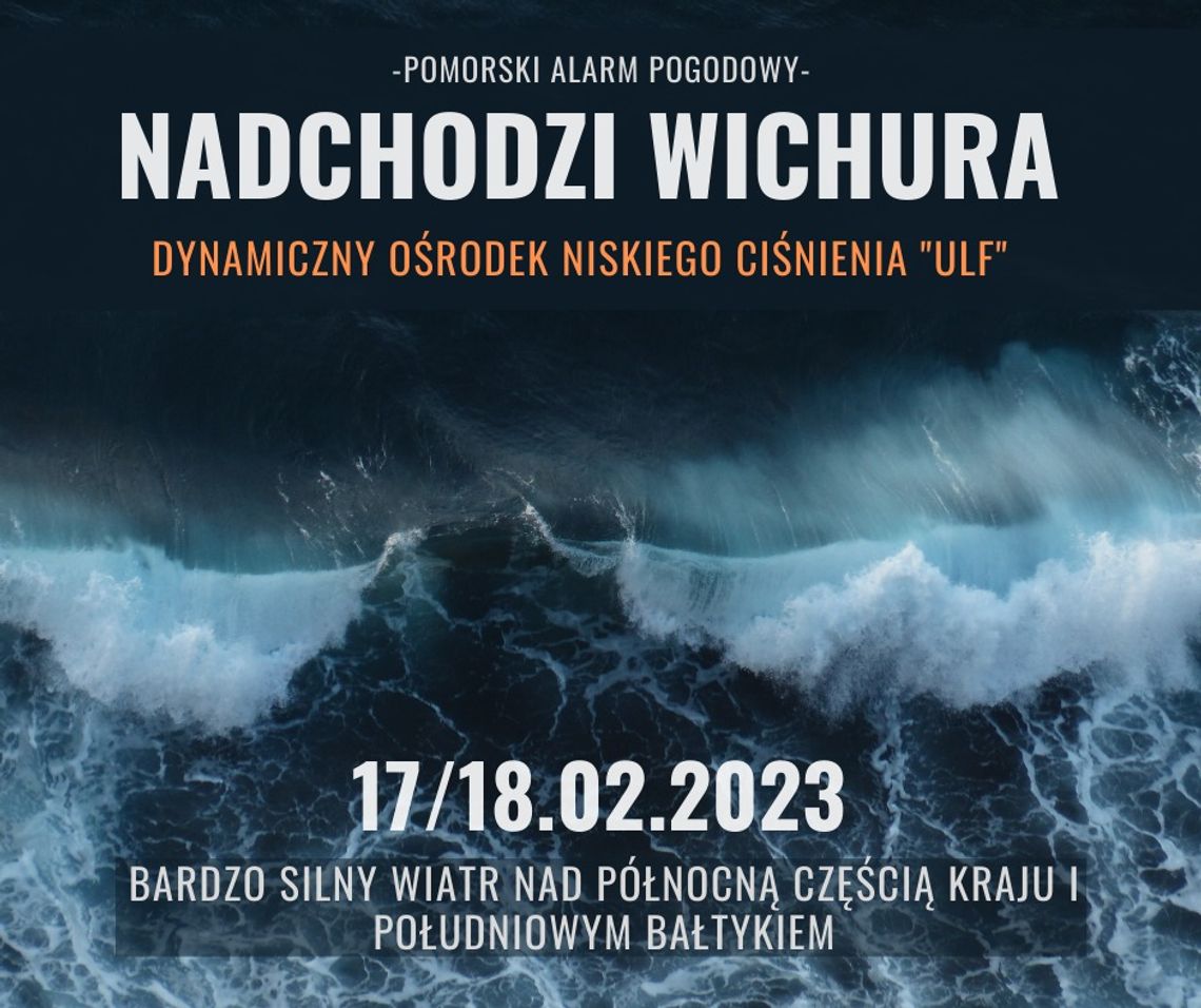 UWAGA! Nadchodzi potężna wichura! Pomorski Alarm Pogodowy ostrzega