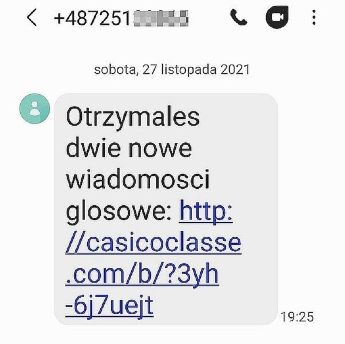 UWAGA! Nowa metoda oszustów "na pocztę głosową"