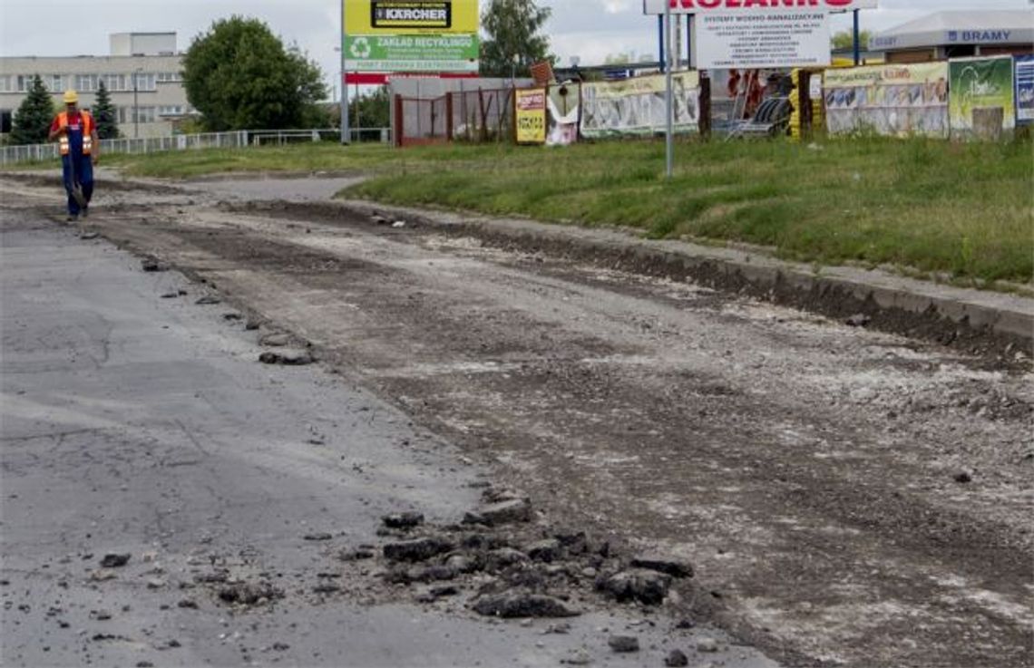 Uwaga! Utrudnienia w ruchu w związku z przebudową ulicy