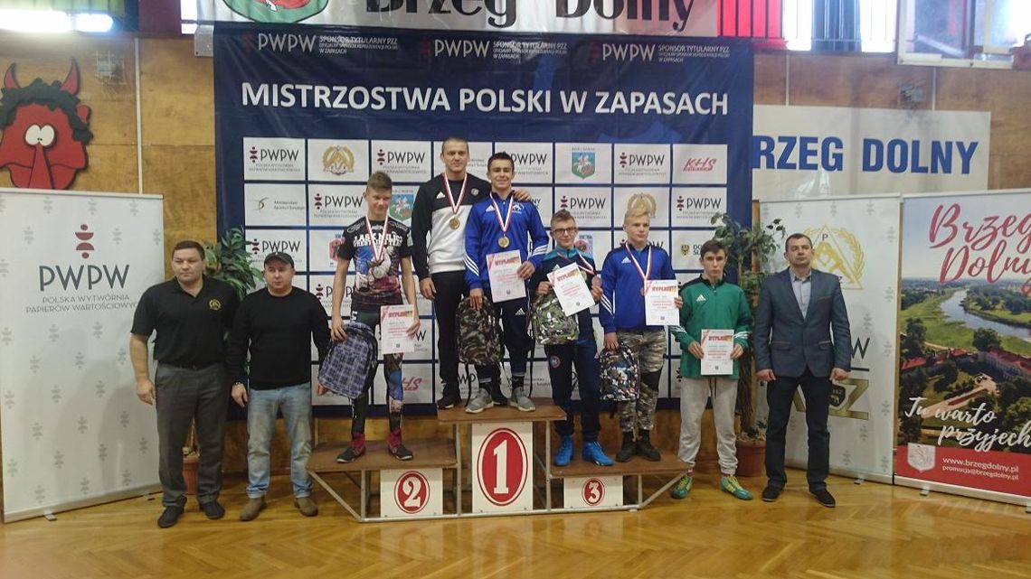 VI Mistrzostwa Polski Młodzików w Zapasach Stylu Wolnego w Brzegu Dolnym