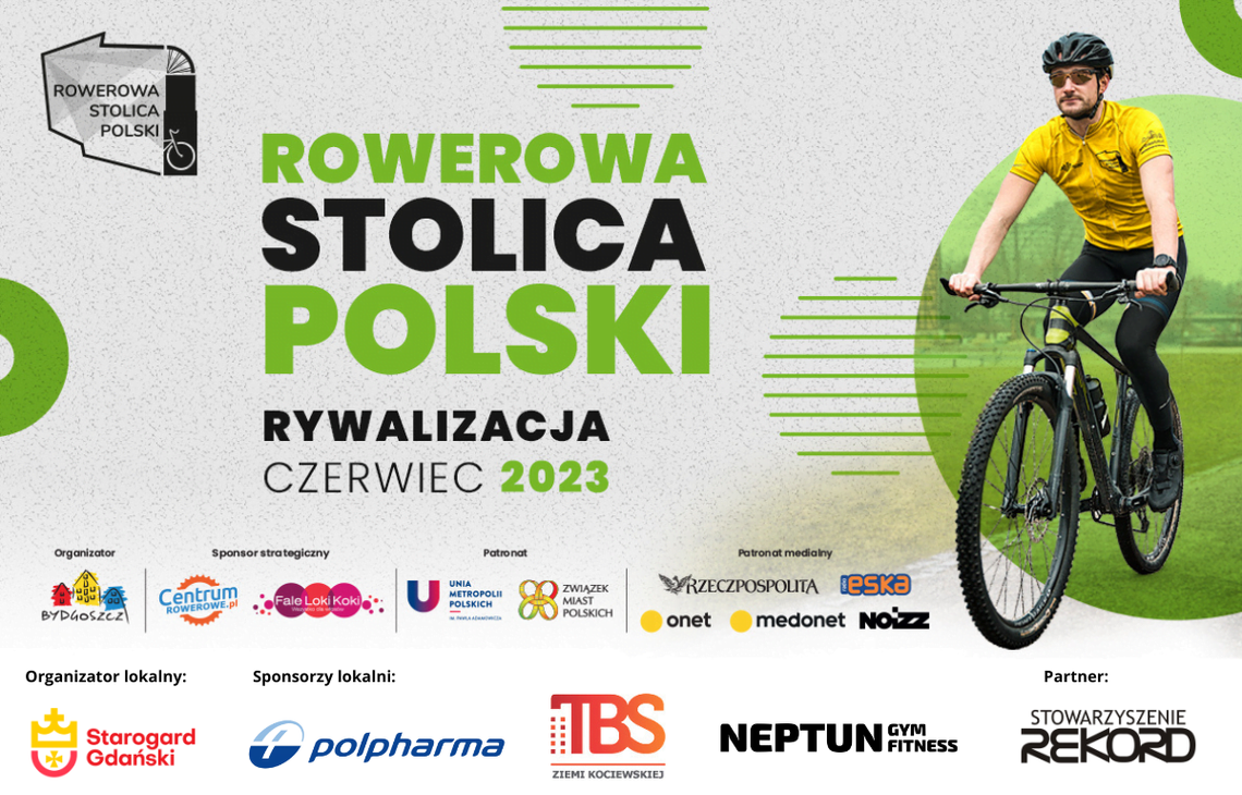 W czerwcu walczymy o tytuł Rowerowej Stolicy Polski. My kręcimy dla #STG, a Wy?