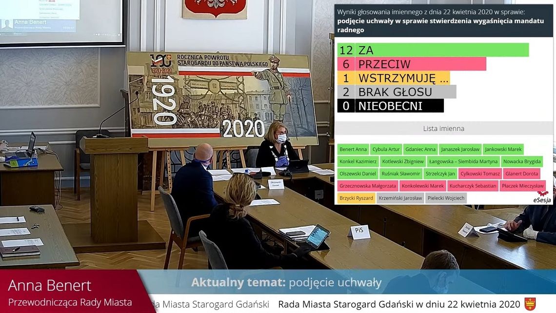 WAŻNE: Rada Miasta odwołała radnego Sebastiana Kucharczyka WAŻNE: Rada Miasta odwołała radnego Sebastiana Kucharczyka