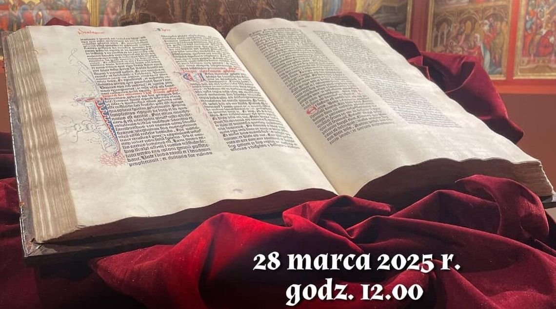 Wielkie otwarcie stałej ekspozycji „Wokół Pelplińskiej Biblii Gutenberga” Wielkie otwarcie stałej ekspozycji „Wokół Pelplińskiej Biblii Gutenberga”