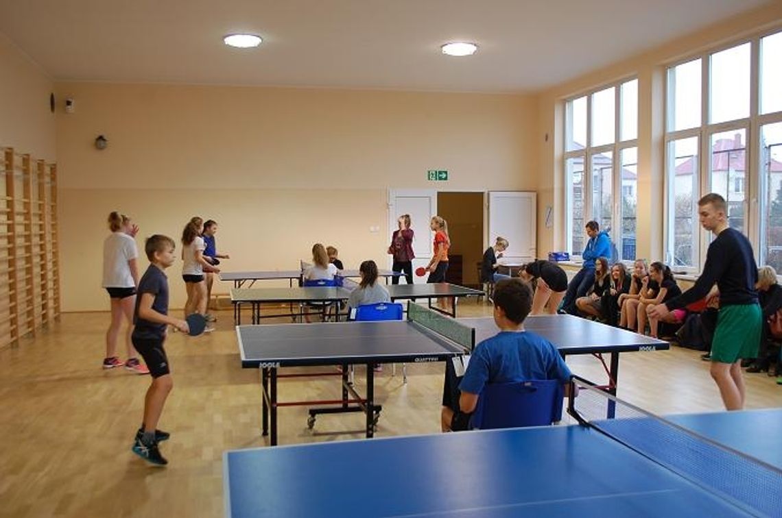 Wyłoniono mistrzów Starogardu Gdańskiego w tenisie stołowym