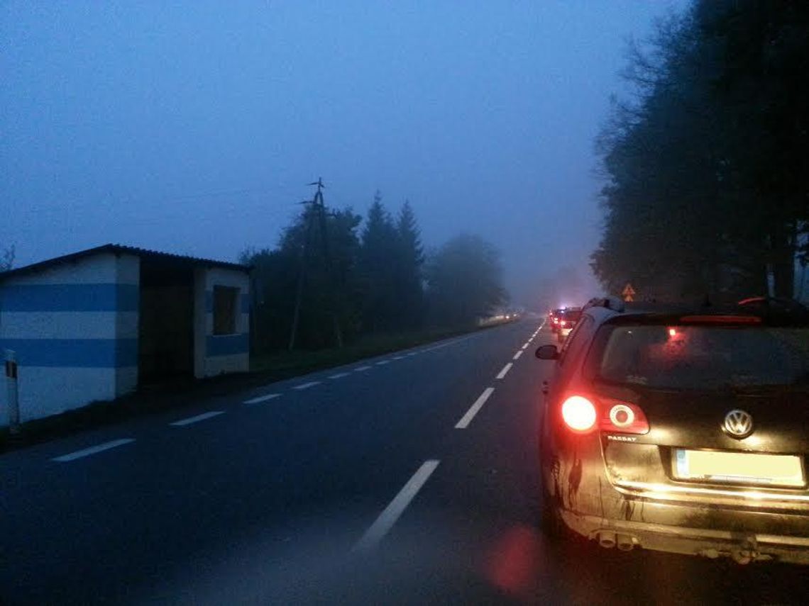 Wypadek na drodze krajowej 22 w pobliżu miejscowości Zduny Wypadek na drodze krajowej 22 w pobliżu miejscowości Zduny