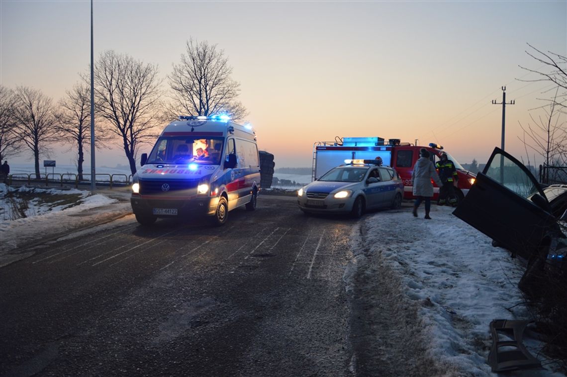 Wypadek w miejscowości Kokoszkowy Wypadek w miejscowości Kokoszkowy