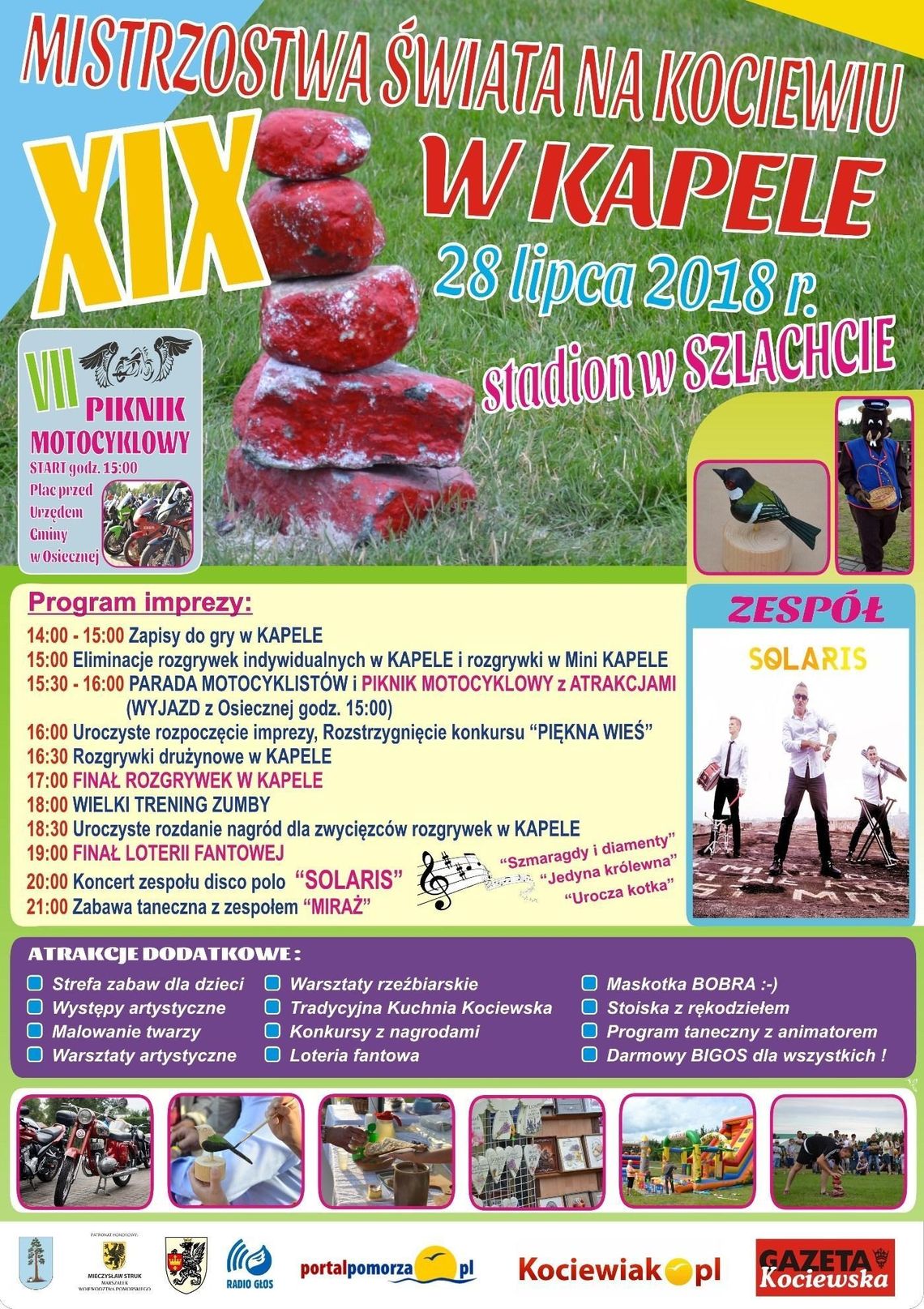 XIX Mistrzostwa Świata na Kociewiu w Kapele XIX Mistrzostwa Świata na Kociewiu w Kapele