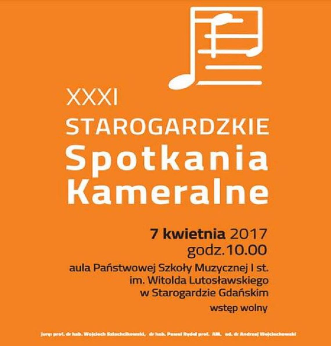 XXXI Starogardzkie Spotkania Kameralne w Państwowej Szkole Muzycznej w Starogardzie Gdańskim 