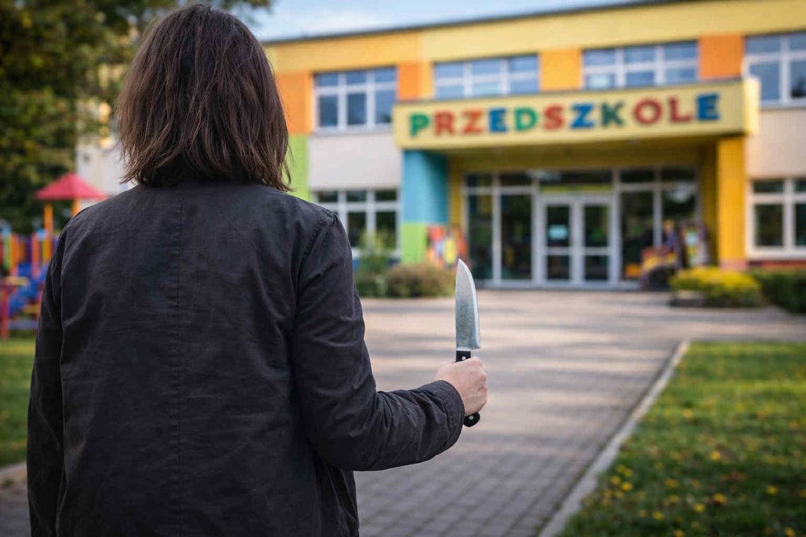 Z nożem wtargnęła do przedszkola w Kwidzynie. Sąd zdecydował o trzymiesięcznym areszcie Z nożem wtargnęła do przedszkola w Kwidzynie. Sąd zdecydował o trzymiesięcznym areszcie