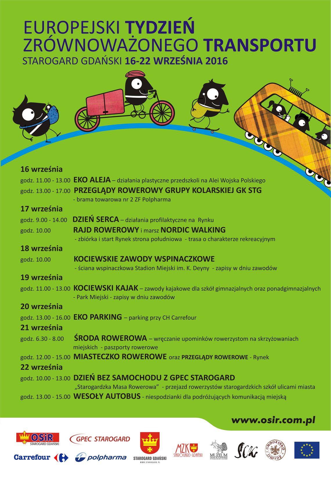 Zamiast auta rower. Przed nami Europejski Tydzień Mobilności Zamiast auta rower. Przed nami Europejski Tydzień Mobilności