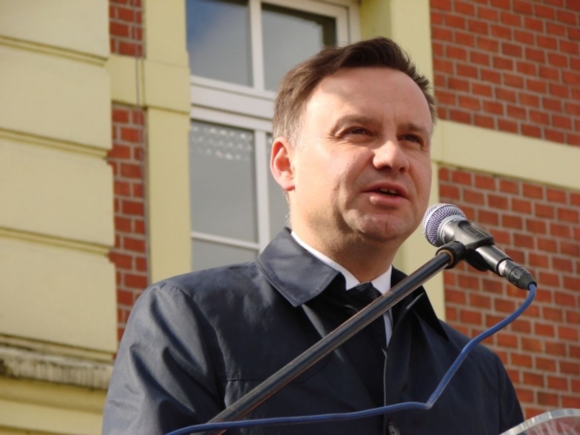 ZDJĘCIA: Andrzej Duda odwiedził Starogard Gdański 