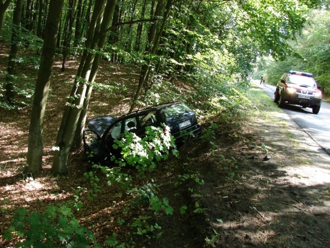 ZDJĘCIA Wypadek drogowy - utrudnienia w ruchu