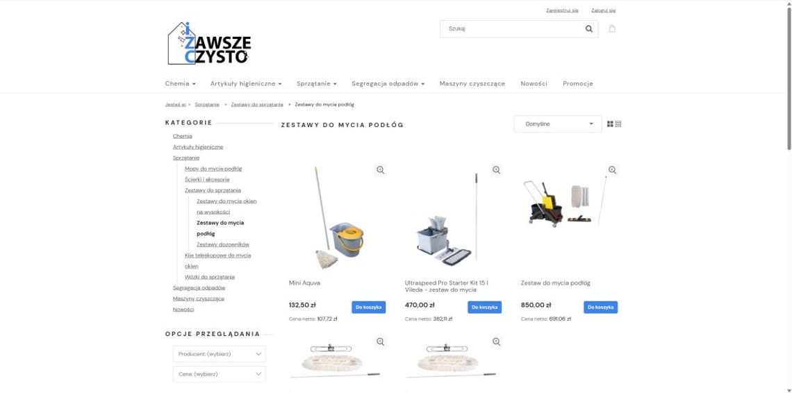 Zestawy do mycia podłóg - co powinny zawierać, by ułatwić codzienne sprzątanie?