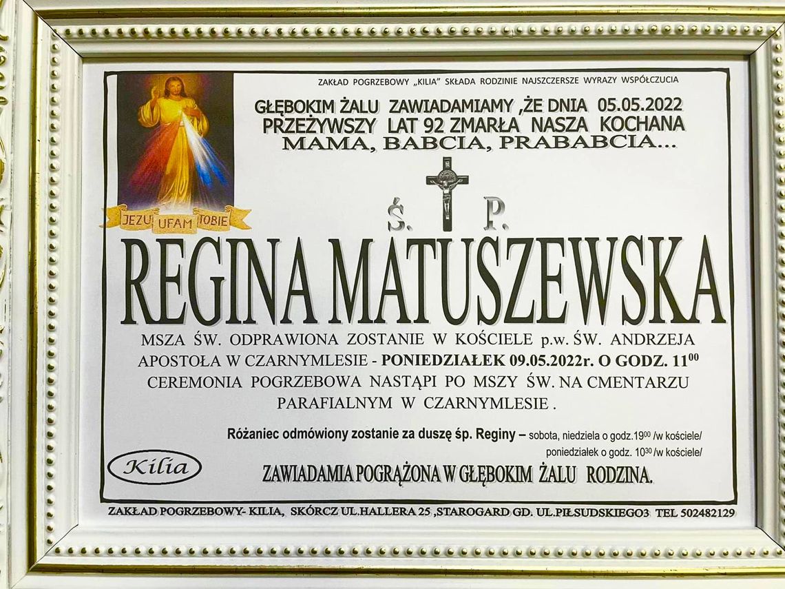 Zmarła Regina Matuszewska - rzeźbiarka, malarka i mistrzyni wycinankarstwa 