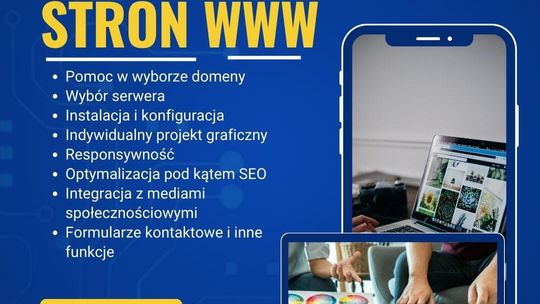 Projektowanie stron internetowych od A do Z - kompleksowa usługa