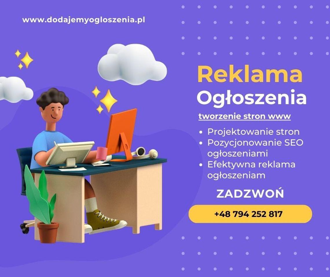 Reklama i Strony WWW - Ogłoszenia SEO - Pozycjonowanie Ogłoszeniami w Sieci