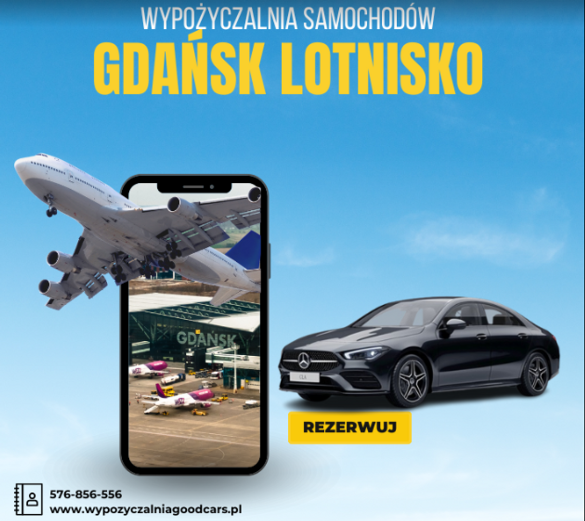 Wypożyczalnia Samochodòw GoodCars Gdańsk Lotnisko