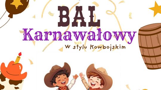 🤠 Bal Karnawałowy w stylu kowbojskim – Esta Fiesta 🤠 Bal Karnawałowy w stylu kowbojskim – Esta Fiesta