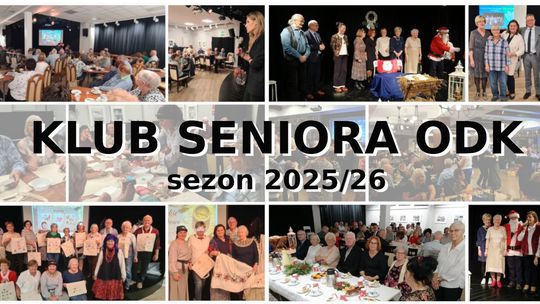 Klub Seniora w ODK w Starogardzie zaprasza nowych członków. Są wolne miejsca