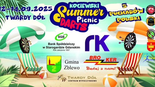 Kociewski Summer Darts Picnic – emocje przy tarczy i relaks w plenerze