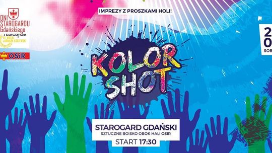 KOLOR SHOT w Starogardzie Gdańskim / Festiwal z proszkami Holi