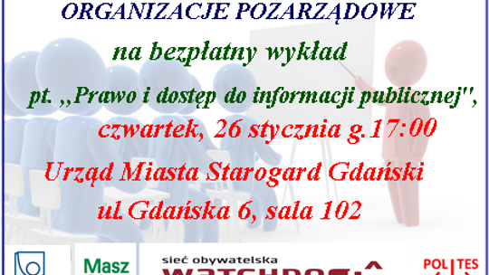 Masz głos! Warsztaty ,,Prawo i dostęp do informacji publicznej”