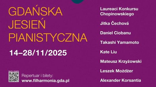 Polska Filharmonia Bałtycka im. Fryderyka Chopina w Gdańsku zaprasza na koncerty symfoniczne i wydarzenia w listopadzie 2025 Polska Filharmonia Bałtycka im. Fryderyka Chopina w Gdańsku zaprasza na koncerty symfoniczne i wydarzenia w listopadzie 2025