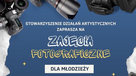Zajęcia fotograficzne dla młodzieży w ODK – ruszają zapisy!