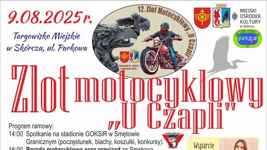 Zlot Motocyklowy „U Czapli” – Skórcz, 9 sierpnia 2025