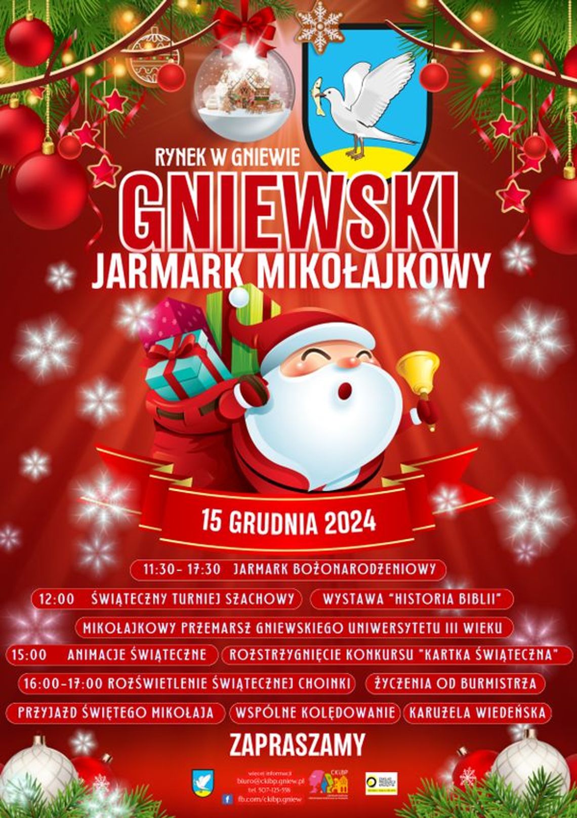15.12.2024 r. - Gniewski Jarmark Mikołajkowy 2024 15.12.2024 r. - Gniewski Jarmark Mikołajkowy 2024