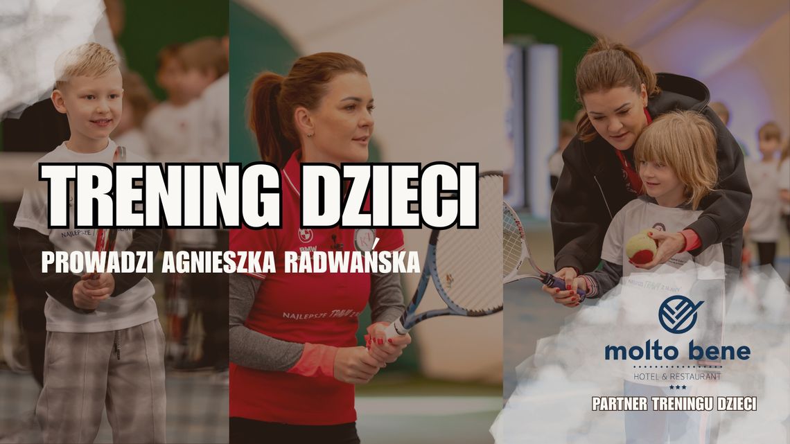 Agnieszka Radwańska poprowadzi trening dla dzieci w Starogardzie Gdańskim Agnieszka Radwańska poprowadzi trening dla dzieci w Starogardzie Gdańskim