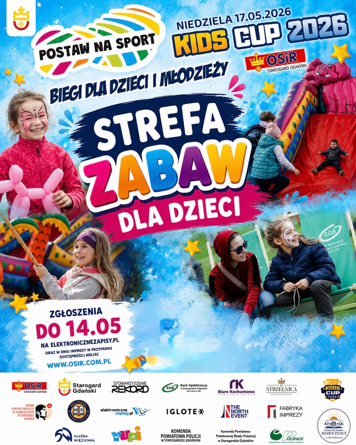 Biegi dla dzieci i rodzinny piknik. OSiR zaprasza na Kids Cup 2026 Biegi dla dzieci i rodzinny piknik. OSiR zaprasza na Kids Cup 2026