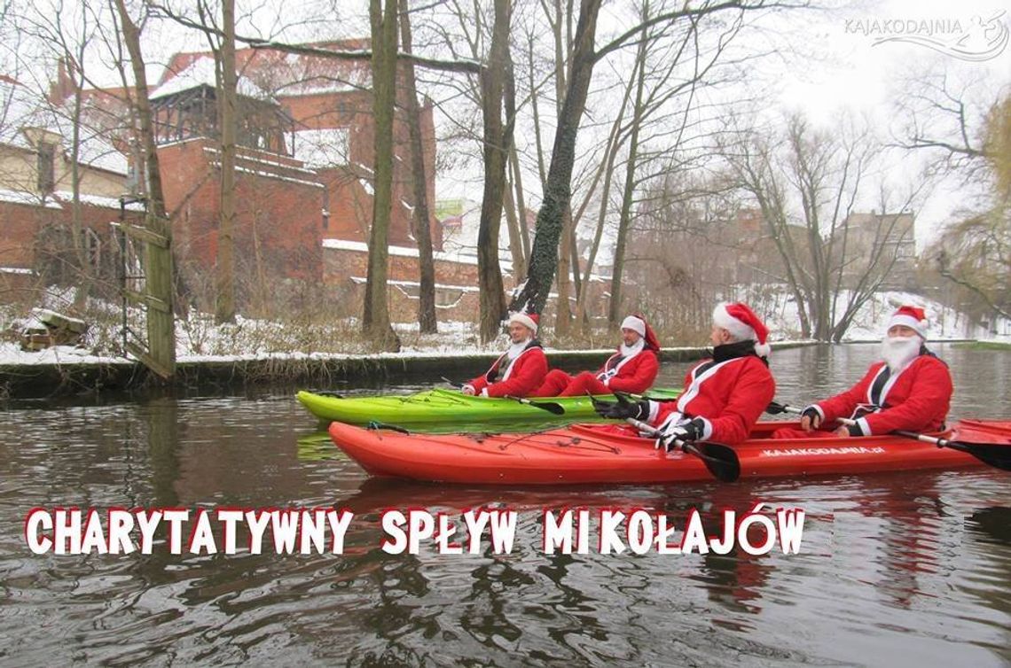 Charytatywny spływ Mikołajów oraz Jarmark w Grodzisku