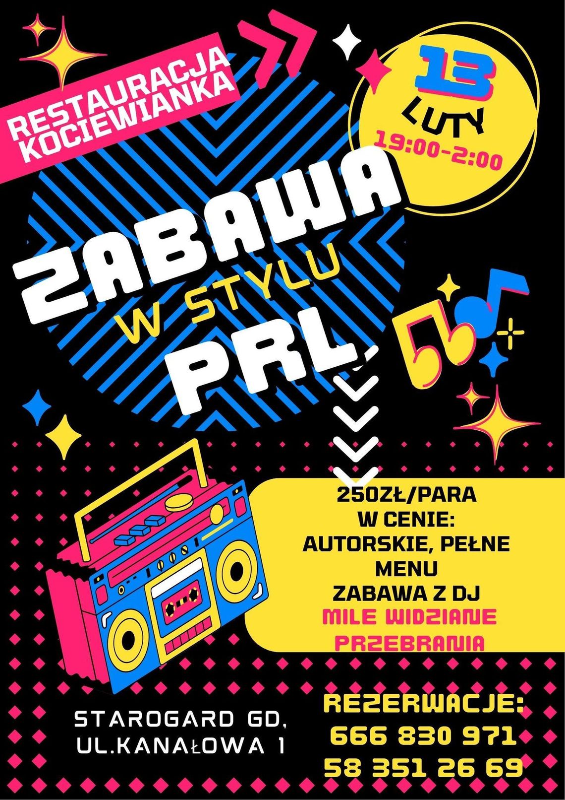 Impreza w stylu PRL w Kociewiance! Impreza w stylu PRL w Kociewiance!