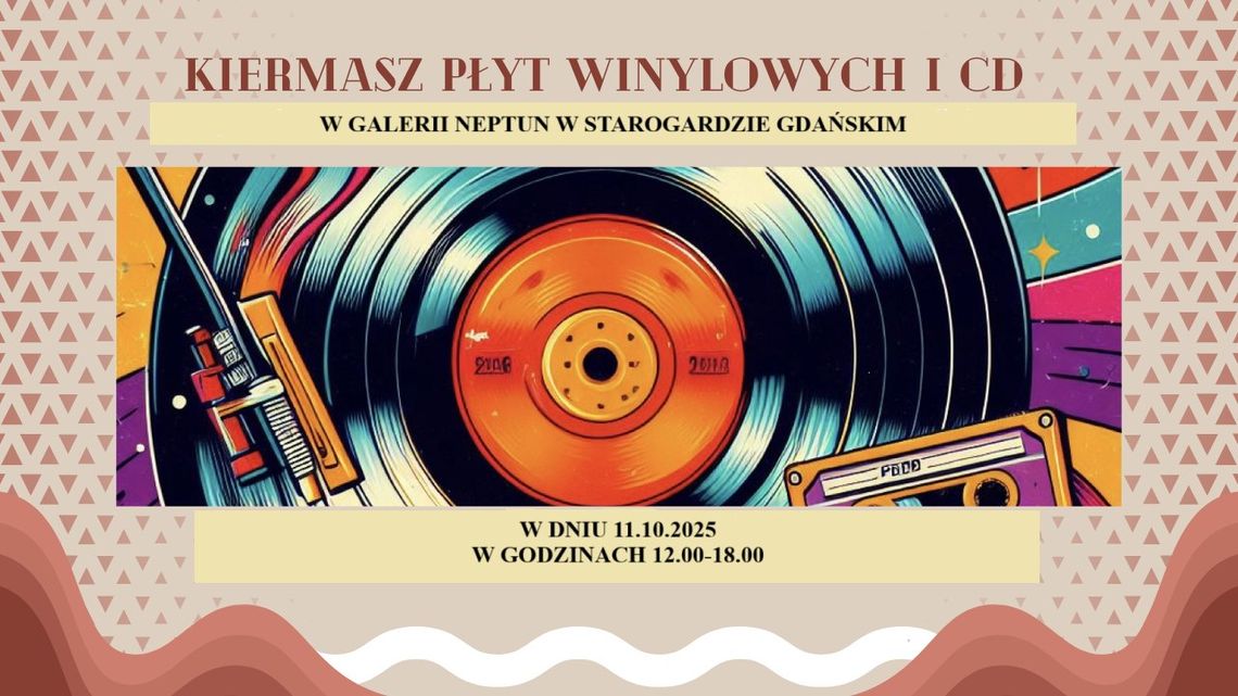 Kiermasz płyt winylowych w Galerii Neptun