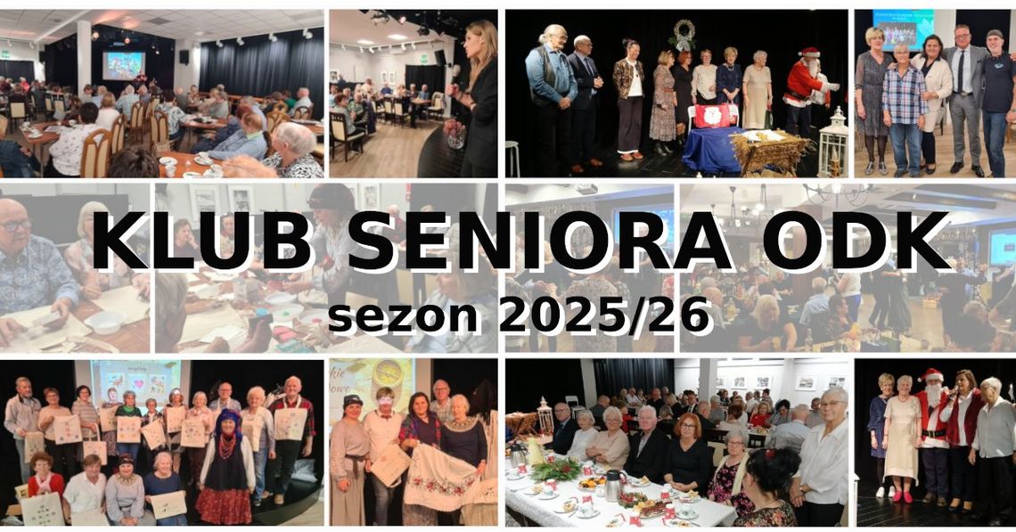 Klub Seniora w ODK w Starogardzie zaprasza nowych członków. Są wolne miejsca