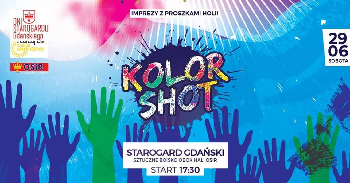 KOLOR SHOT w Starogardzie Gdańskim / Festiwal z proszkami Holi