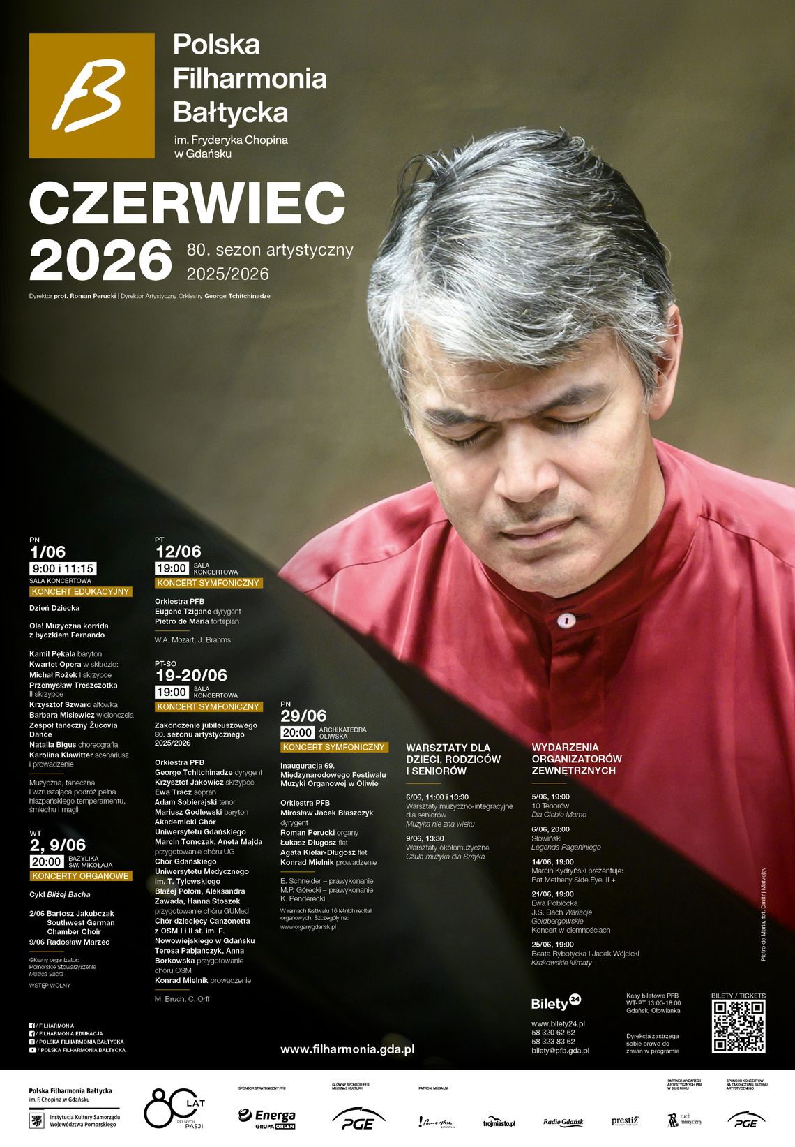 Koncerty czerwcowe w Polskiej Filharmonii Bałtyckiej