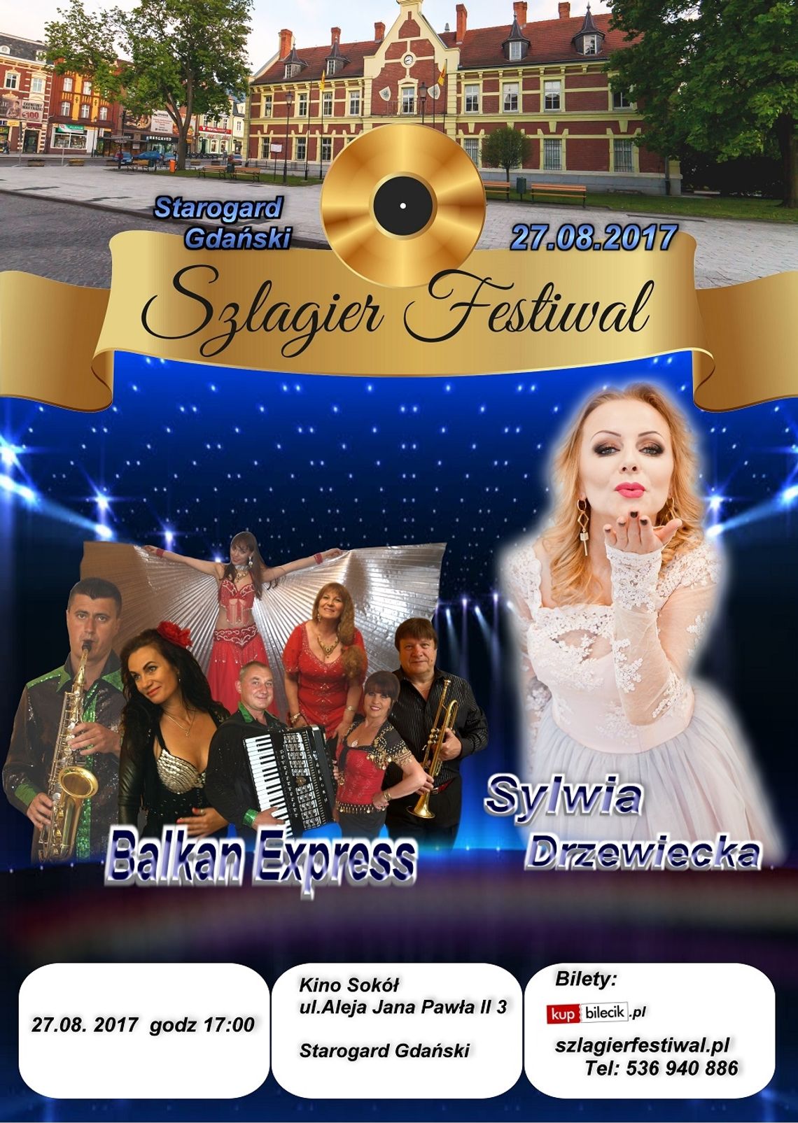 Szlagier Festiwal: Balkan Express i Sylwia Drzewiecka.
