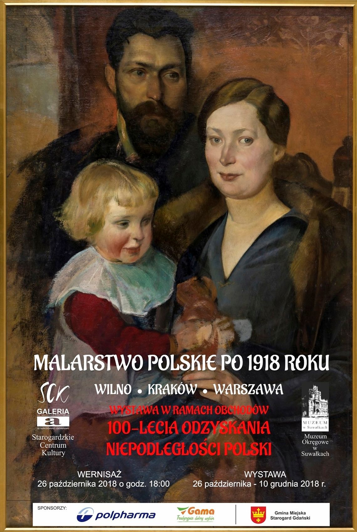 SZTUKA POLSKA - Wystawa "Malarstwo Polskie po 1918 r...." Wilno. Kraków. Warszawa. 
