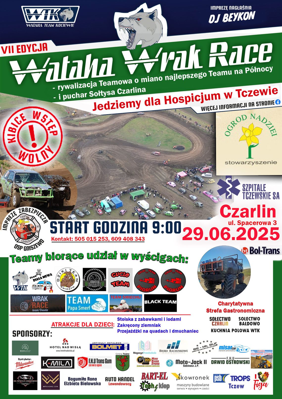 Wataha Wrak Race w Czarlinie już 29 czerwca! Wataha Wrak Race w Czarlinie już 29 czerwca!