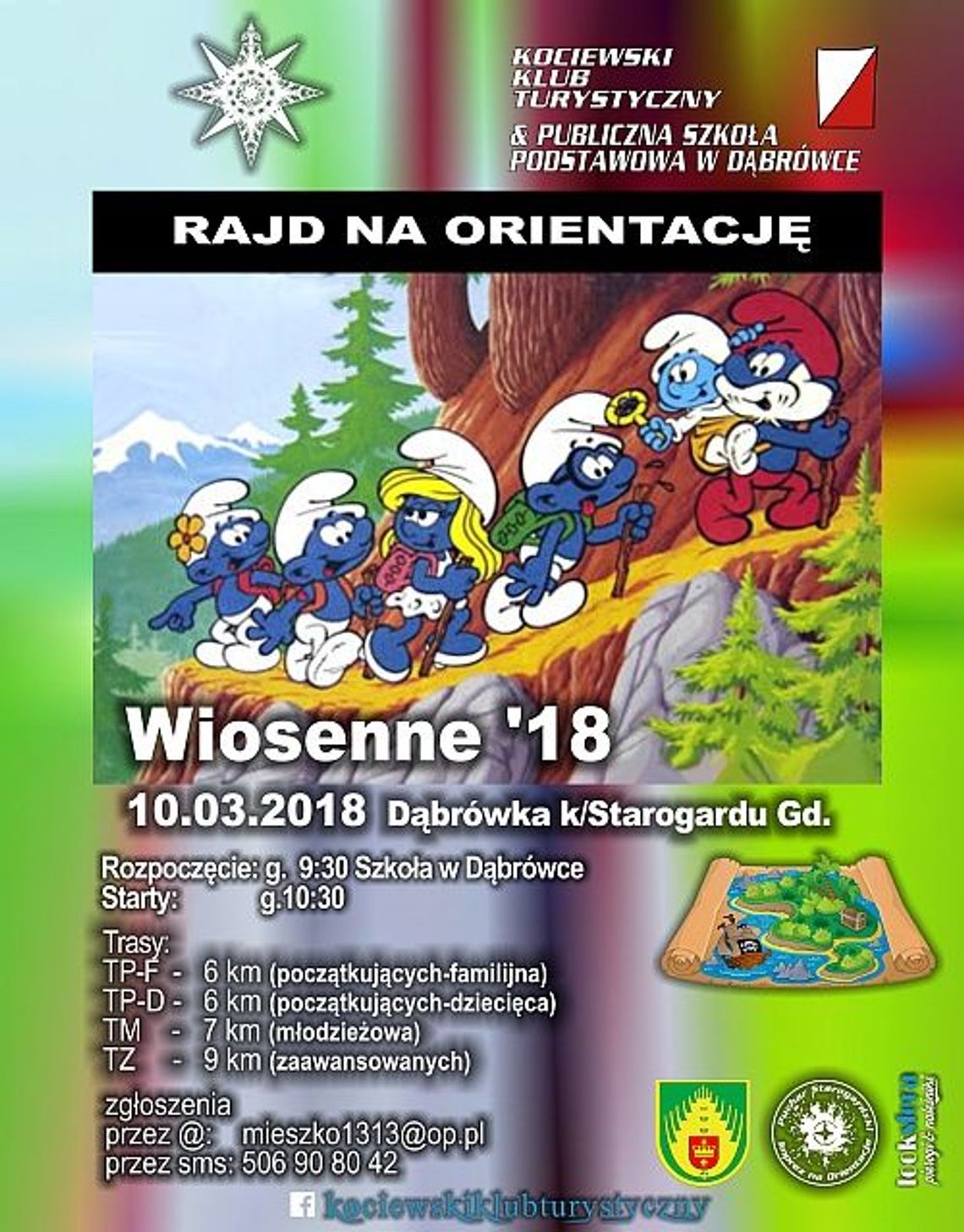  "WIOSENNE`18" - rajd na orientację.