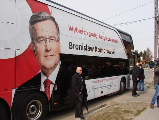 Bronisław Komorowski z wizytą w Starogardzie Gdańskim