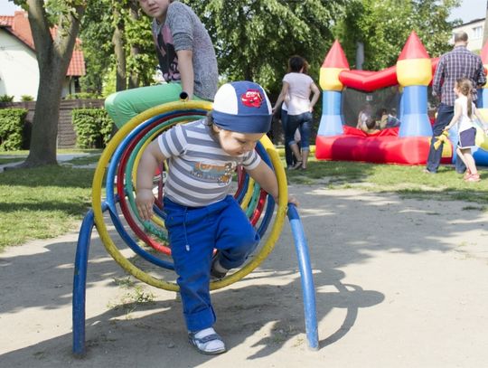 Przedszkolaki z "czwórki" podczas Festynu Rodzinnego