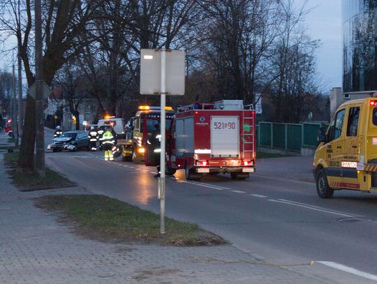 Wypadek na ul. Pelplińskiej 