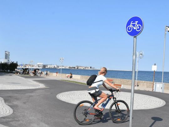 Ścieżki rowerowe w Gdyni na trasie R-10. (Fot. UM Gdynia)